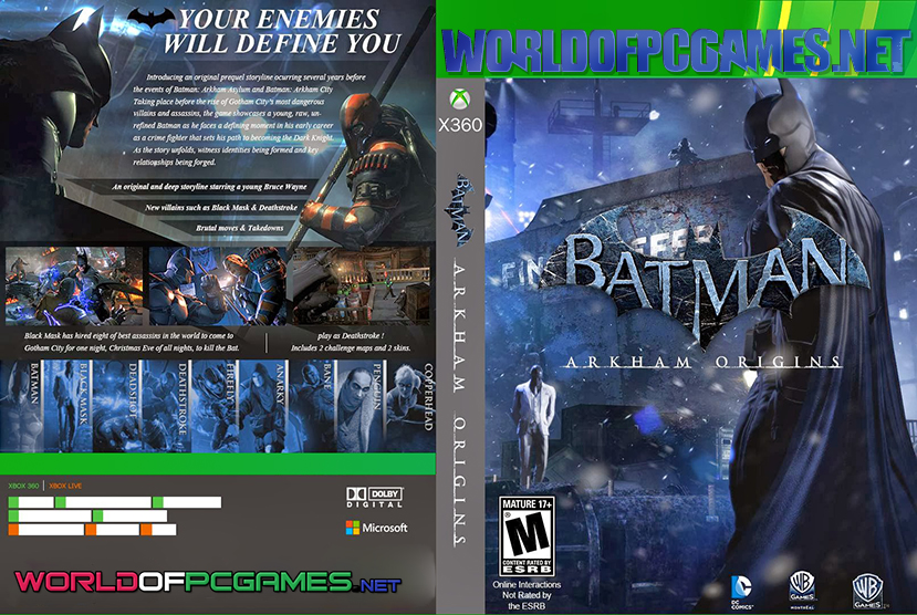 Batman Arkham Origins Mac Free Download